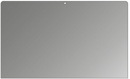 AsusZenbook 3 mit aufgebrachtem dipos Displayschutz, der seitliche Einblicke blockiert