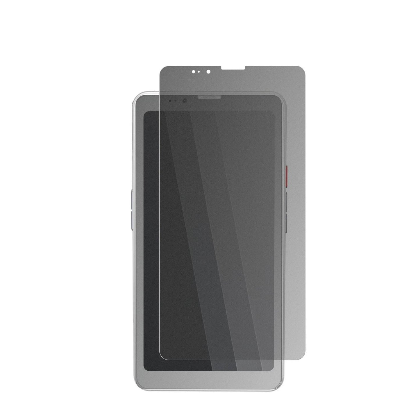 BigmeHibreak Dual mit aufgebrachtem dipos Displayschutz, der seitliche Einblicke blockiert