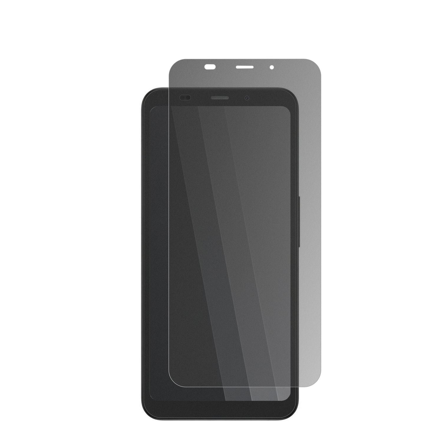 BigmeHibreak Dual2 mit aufgebrachtem dipos Displayschutz, der seitliche Einblicke blockiert
