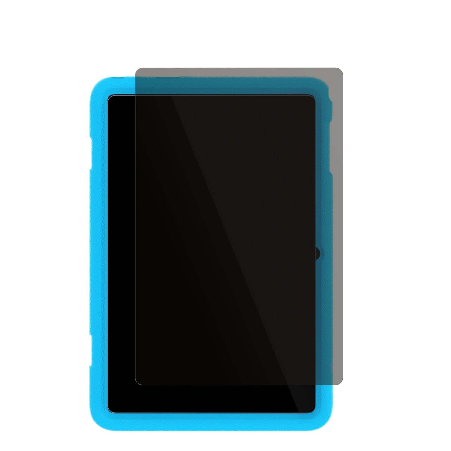 BlackviewTab 8 Kids mit aufgebrachtem dipos Displayschutz, der seitliche Einblicke blockiert