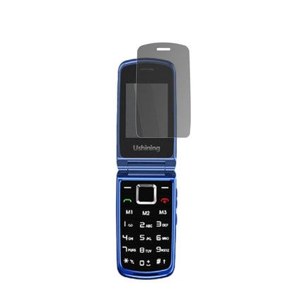 CHAKEYAKEG380D mit aufgebrachtem dipos Displayschutz, der seitliche Einblicke blockiert