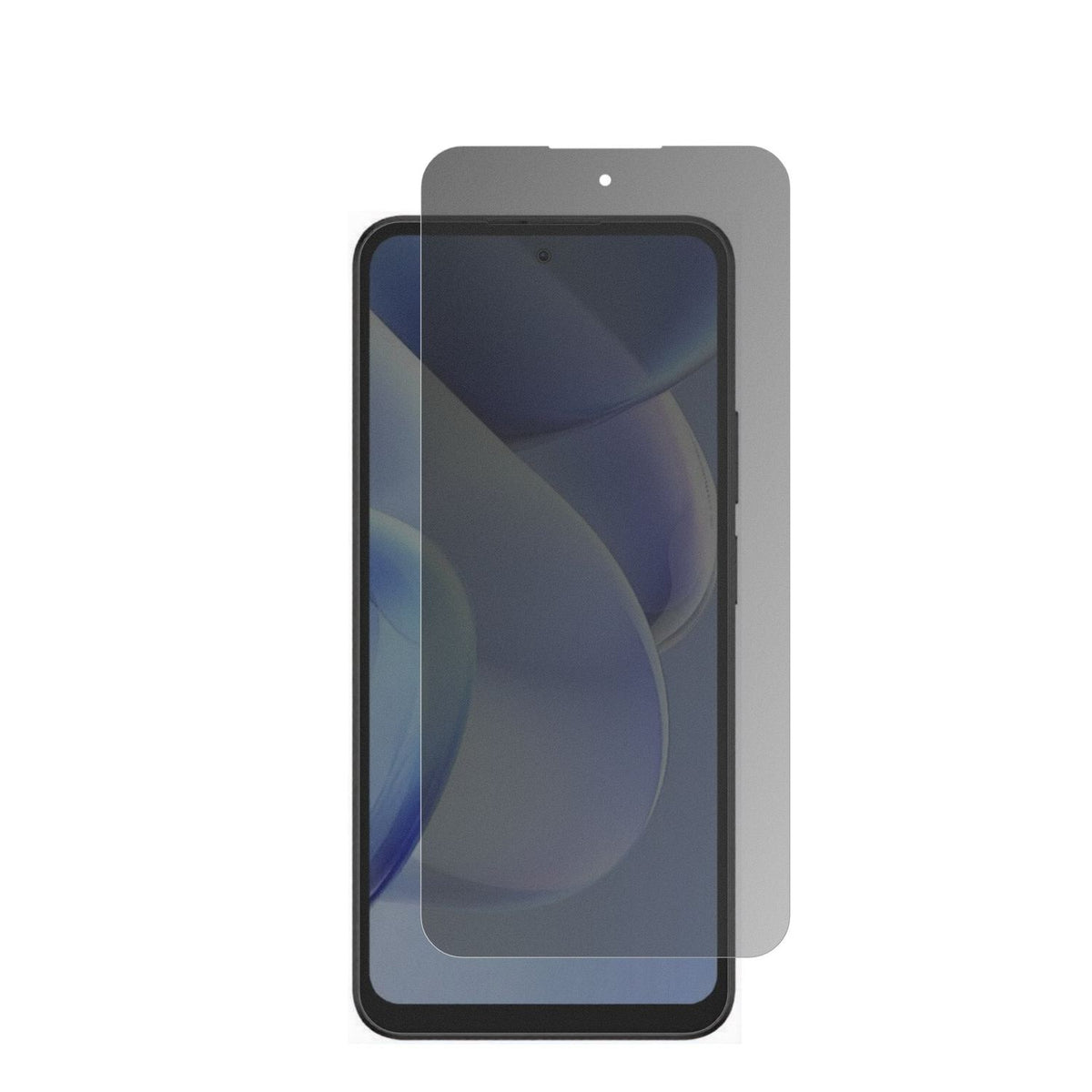 DoogeeB10 Pro mit aufgebrachtem dipos Displayschutz, der seitliche Einblicke blockiert