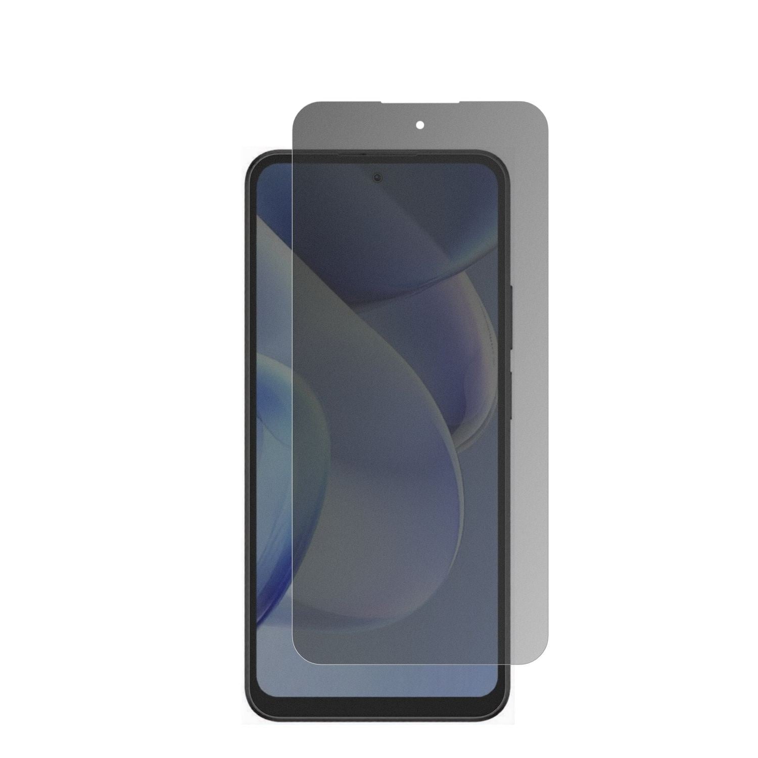 DoogeeB10 Pro mit aufgebrachtem dipos Displayschutz, der seitliche Einblicke blockiert