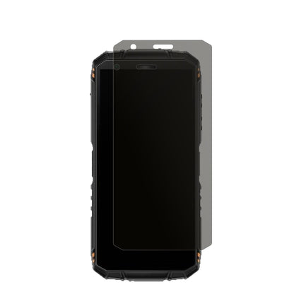 DoogeeMini Outdoor 3 Ultra mit aufgebrachtem dipos Displayschutz, der seitliche Einblicke blockiert