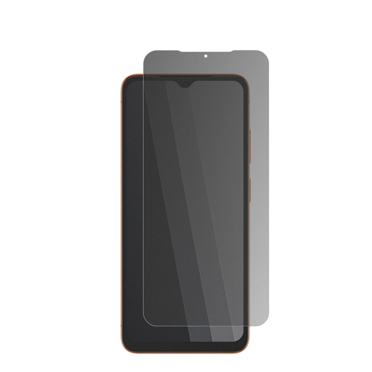 Blickschutzfolie für Doogee Note 57 matt Schutzfolie Privacy