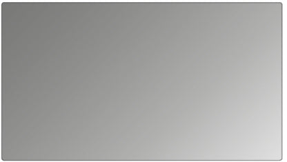 Format17.0 Zoll Wide 368 x 230 mm mit aufgebrachtem dipos Displayschutz, der seitliche Einblicke blockiert