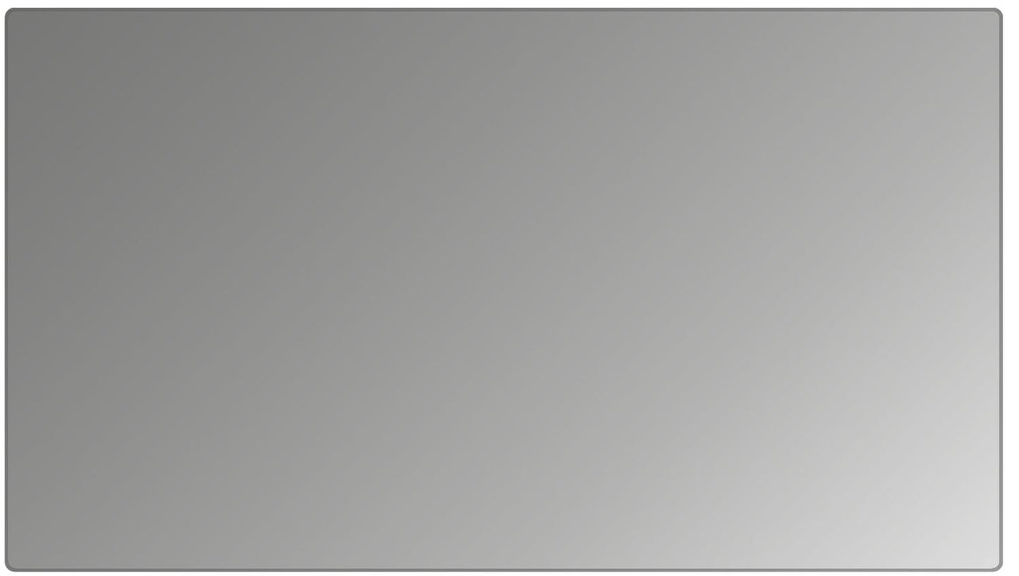 Format18.4 Zoll Wide 409 x 231 mm mit aufgebrachtem dipos Displayschutz, der seitliche Einblicke blockiert