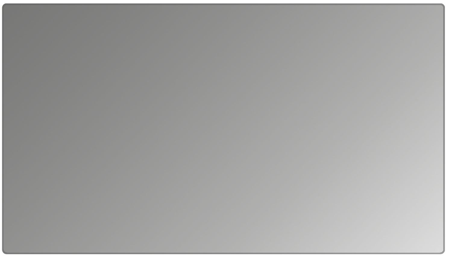 Format18.4 Zoll Wide 409 x 231 mm mit aufgebrachtem dipos Displayschutz, der seitliche Einblicke blockiert