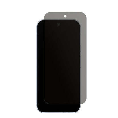 GooglePixel 10 Pro mit aufgebrachtem dipos Displayschutz, der seitliche Einblicke blockiert