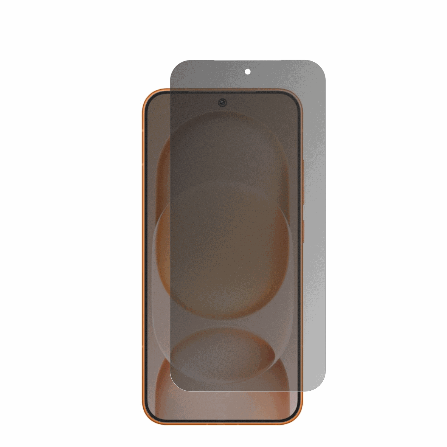 HonorMagic8 Pro Air mit aufgebrachtem dipos Displayschutz, der seitliche Einblicke blockiert
