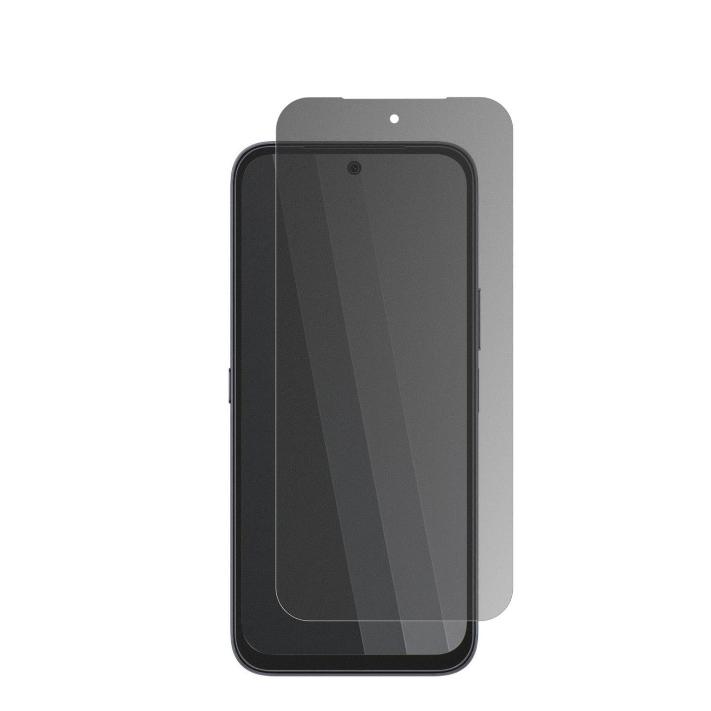 HonorPlay 11T mit aufgebrachtem dipos Displayschutz, der seitliche Einblicke blockiert
