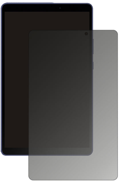 HonorTablet X7 8 Zoll mit aufgebrachtem dipos Displayschutz, der seitliche Einblicke blockiert