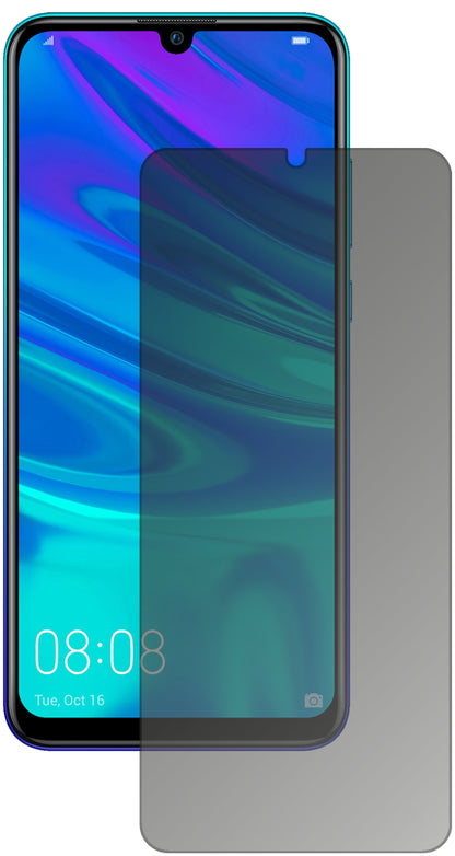 HuaweiEnjoy 9S mit aufgebrachtem dipos Displayschutz, der seitliche Einblicke blockiert