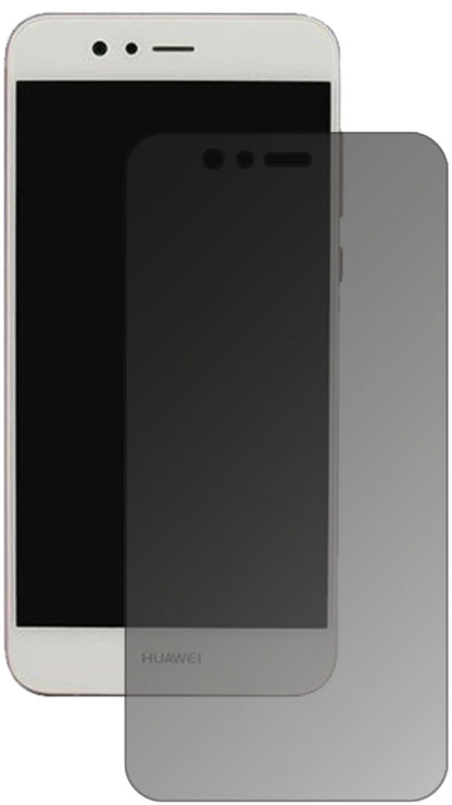 HuaweiNova 2 Plus mit aufgebrachtem dipos Displayschutz, der seitliche Einblicke blockiert