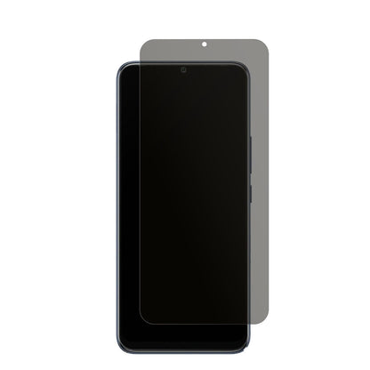 InfinixHot 20i mit aufgebrachtem dipos Displayschutz, der seitliche Einblicke blockiert
