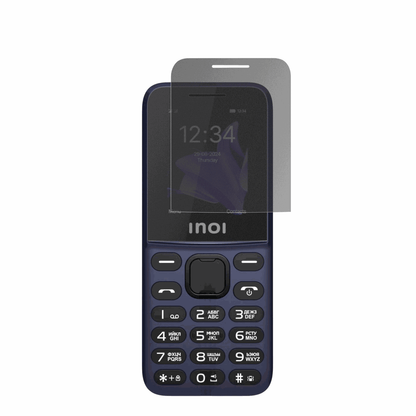 INOI101 Classic mit aufgebrachtem dipos Displayschutz, der seitliche Einblicke blockiert