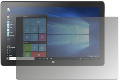 JumperEzpad 6 Pro mit aufgebrachtem dipos Displayschutz, der seitliche Einblicke blockiert