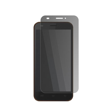 KarbonnTitanium S200 HD mit aufgebrachtem dipos Displayschutz, der seitliche Einblicke blockiert