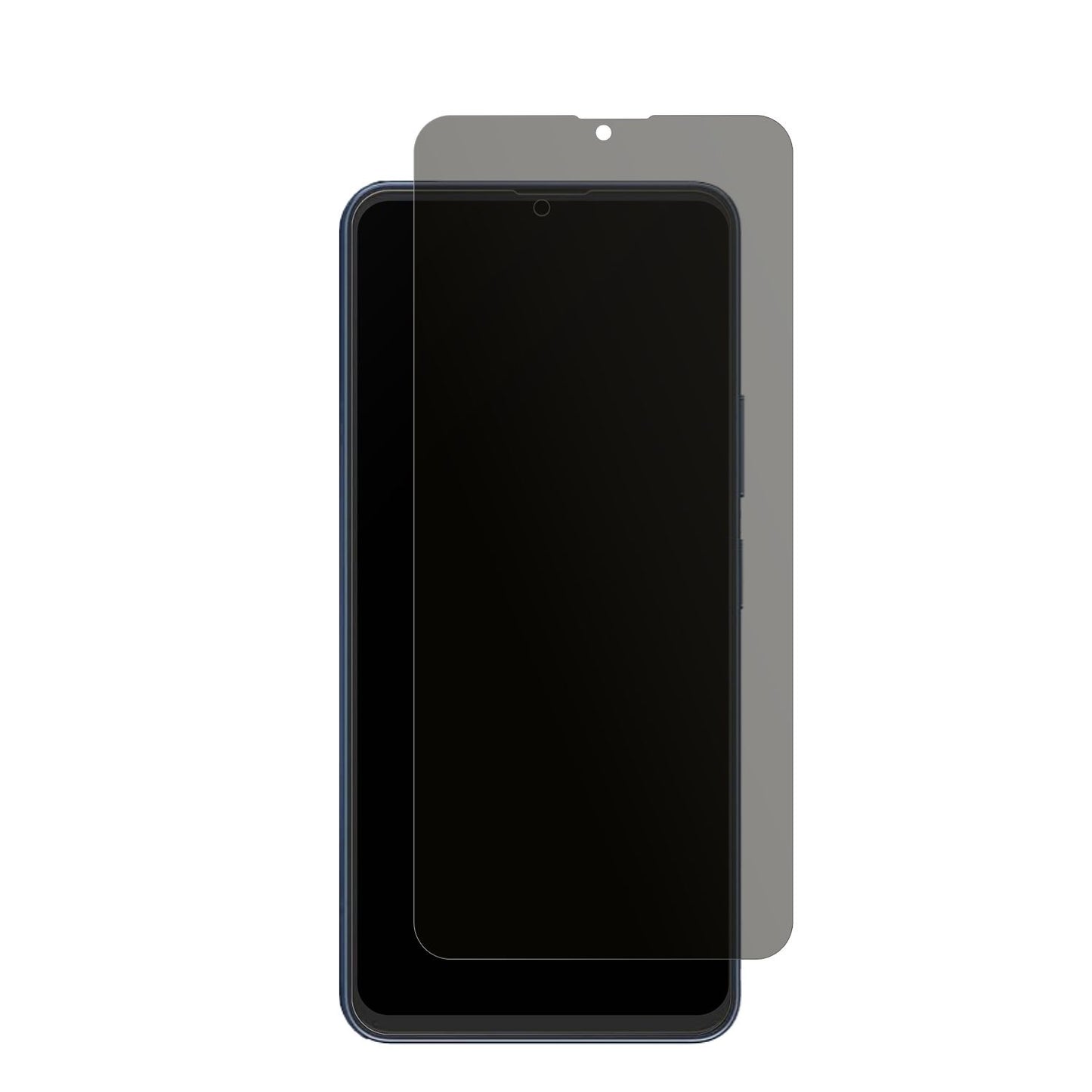 LavaBlaze Dragon 5G mit aufgebrachtem dipos Displayschutz, der seitliche Einblicke blockiert