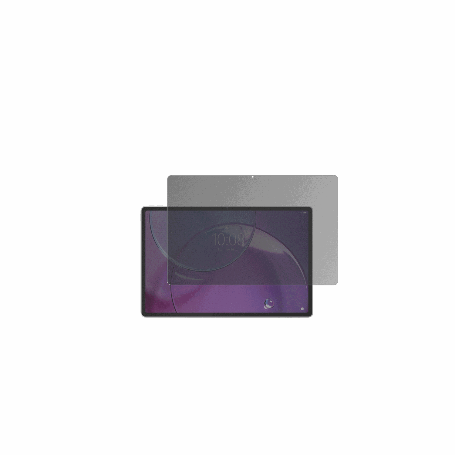 LenovoIdea Tab Pro Gen 2 13 Zoll mit aufgebrachtem dipos Displayschutz, der seitliche Einblicke blockiert