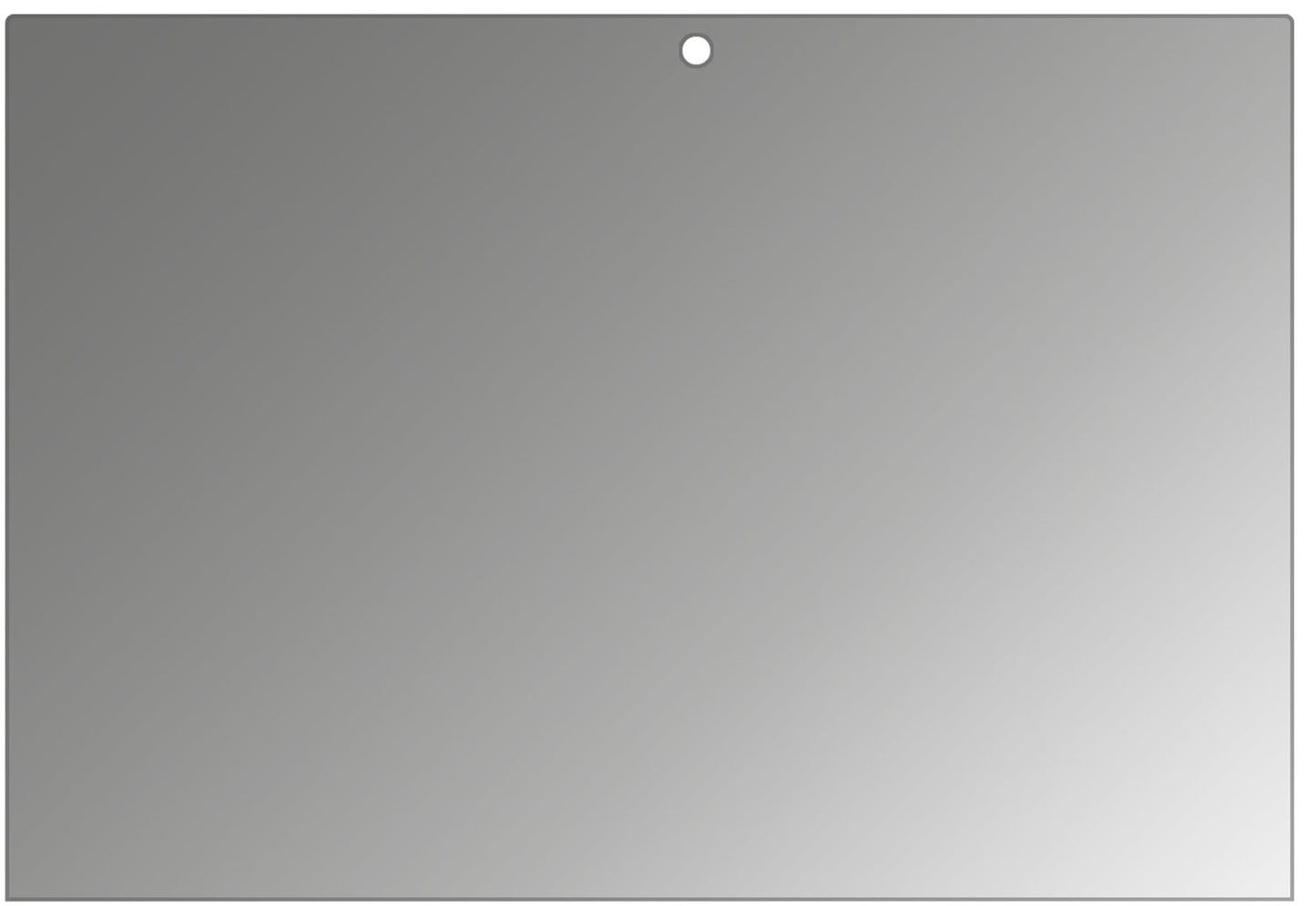 LenovoMiix 320 10 Zoll mit aufgebrachtem dipos Displayschutz, der seitliche Einblicke blockiert