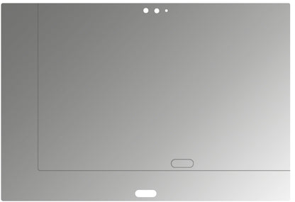 LenovoTab 4 TB-X704L mit aufgebrachtem dipos Displayschutz, der seitliche Einblicke blockiert
