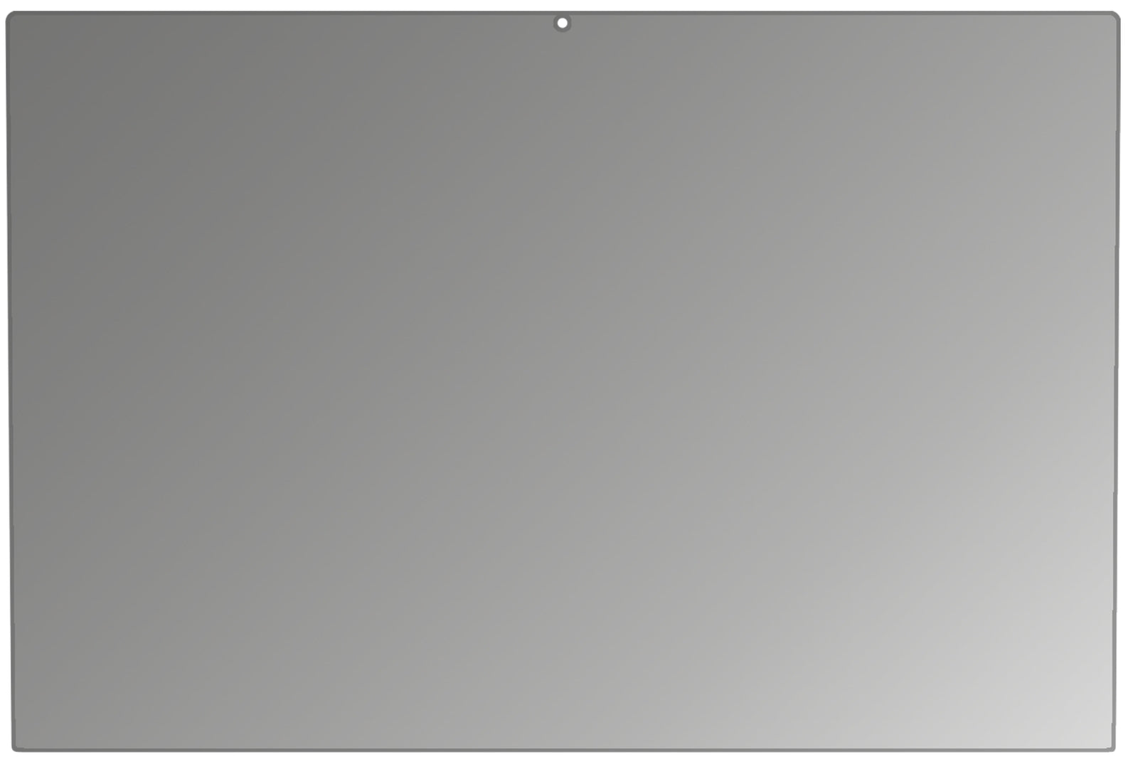 LenovoYoga 730-15IKB (15.6 Zoll) mit aufgebrachtem dipos Displayschutz, der seitliche Einblicke blockiert