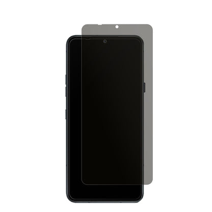 LGV50S ThinQ mit aufgebrachtem dipos Displayschutz, der seitliche Einblicke blockiert
