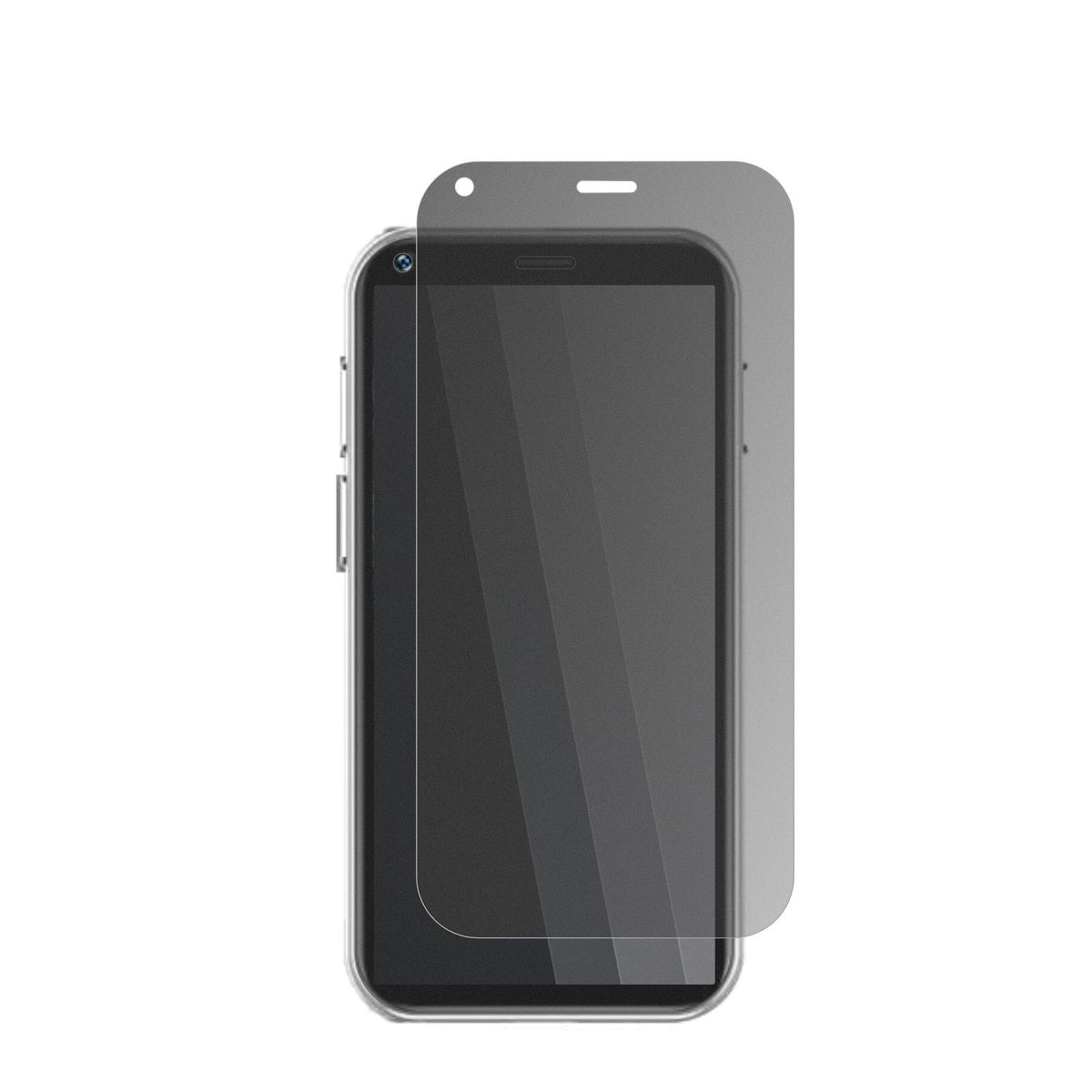 Longben3G Mini mit aufgebrachtem dipos Displayschutz, der seitliche Einblicke blockiert