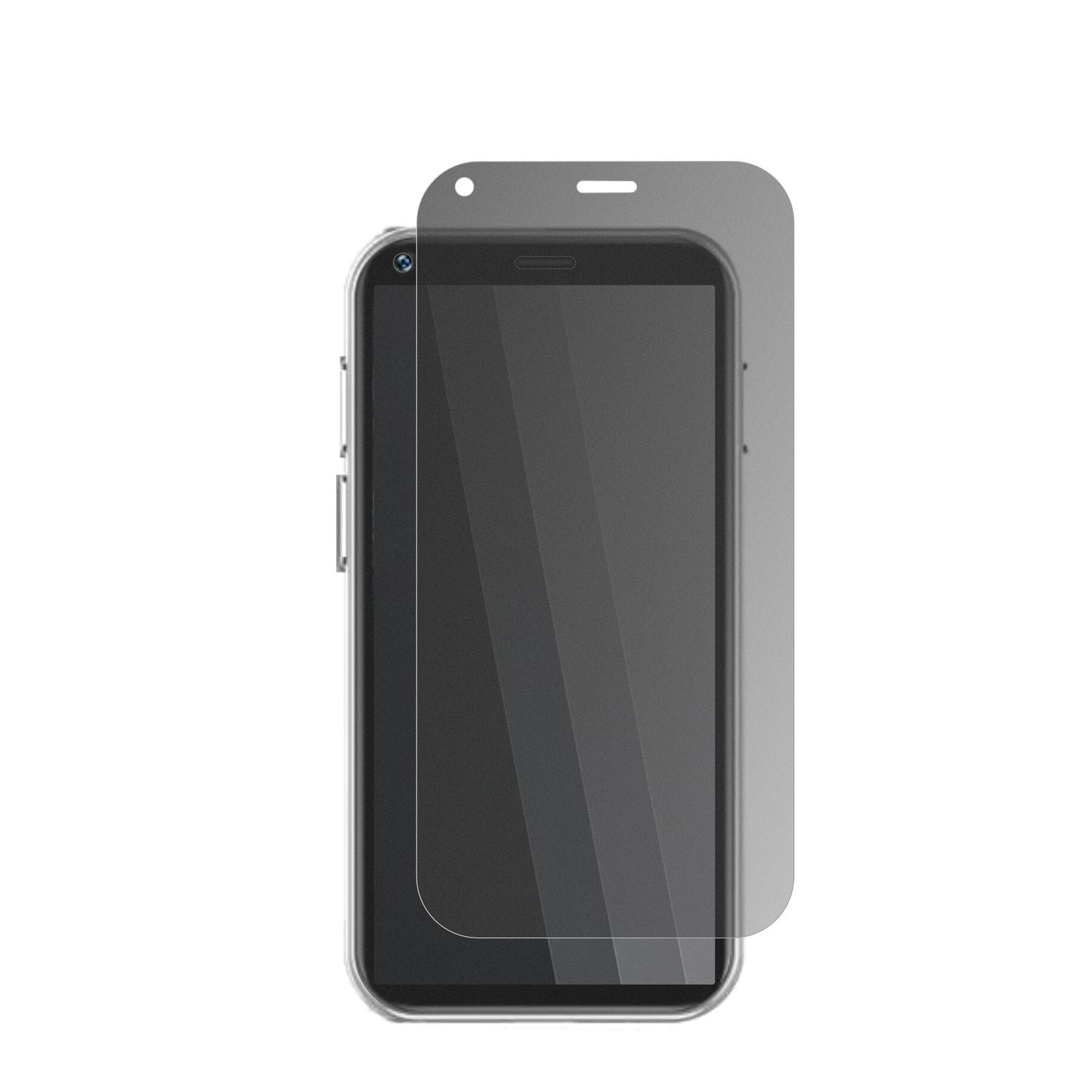 Longben3G Mini mit aufgebrachtem dipos Displayschutz, der seitliche Einblicke blockiert