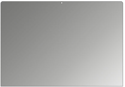 MicrosoftSurface 4 15 Zoll mit aufgebrachtem dipos Displayschutz, der seitliche Einblicke blockiert