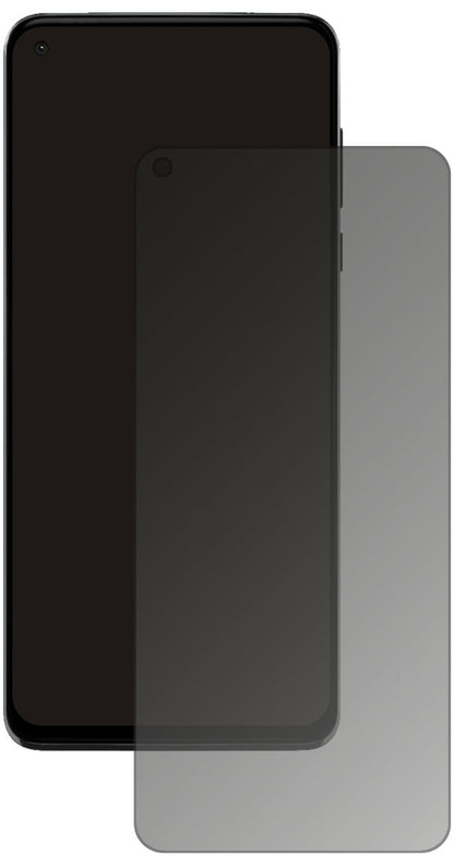 MotorolaMoto G Stylus (2021) mit aufgebrachtem dipos Displayschutz, der seitliche Einblicke blockiert
