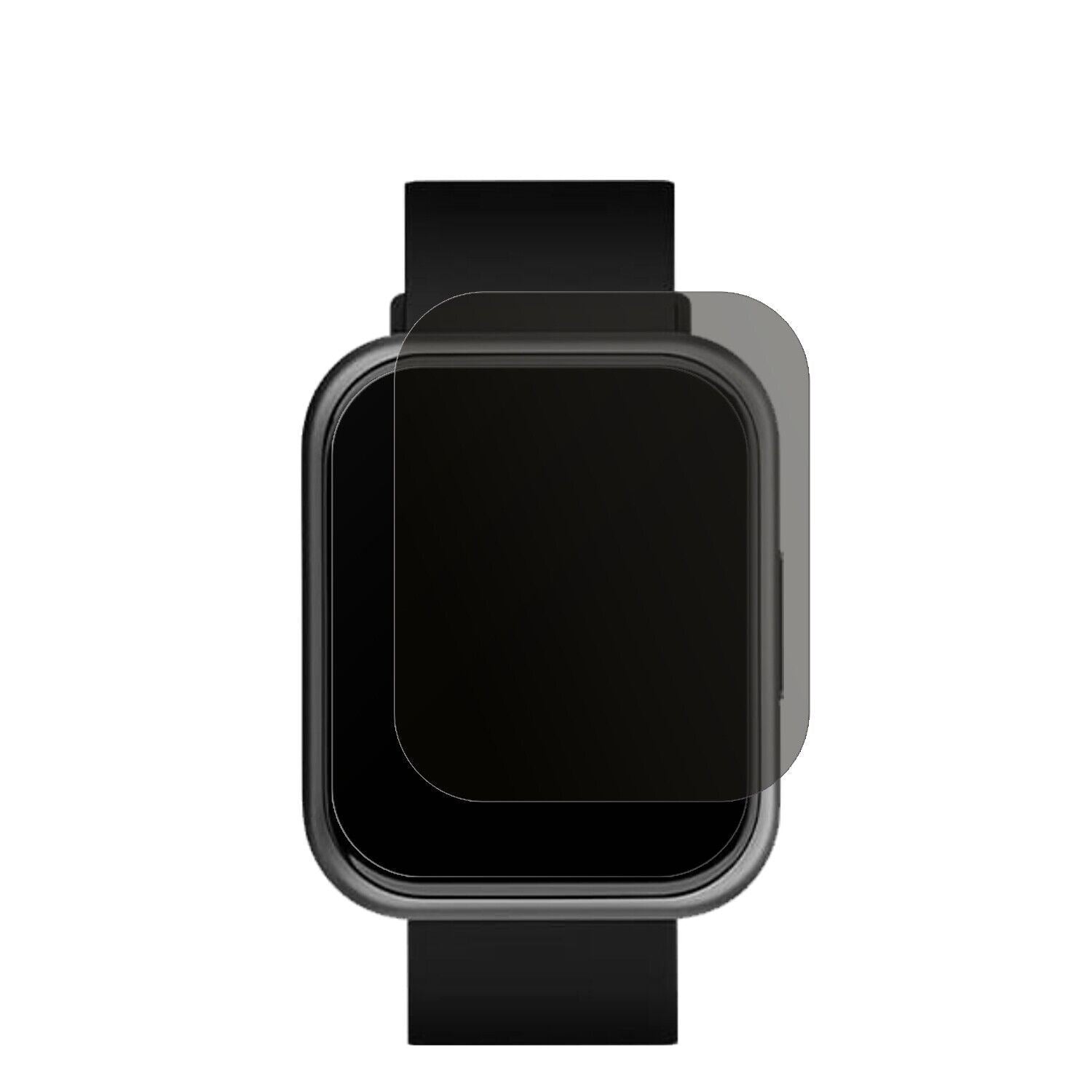 NoiseColorFit Ultra mit aufgebrachtem dipos Displayschutz, der seitliche Einblicke blockiert