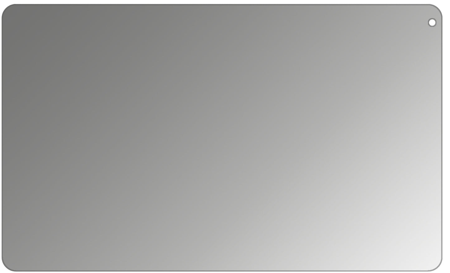 OdysFalcon 10 Plus mit aufgebrachtem dipos Displayschutz, der seitliche Einblicke blockiert