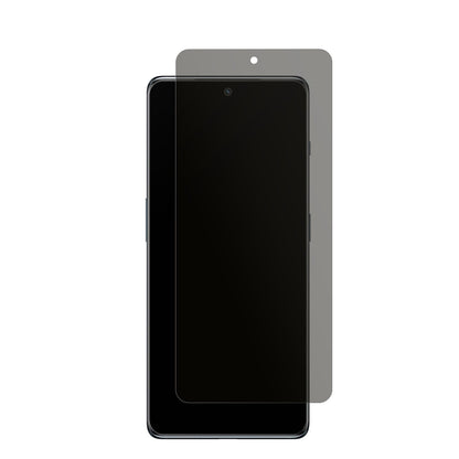 OnePlus11R mit aufgebrachtem dipos Displayschutz, der seitliche Einblicke blockiert
