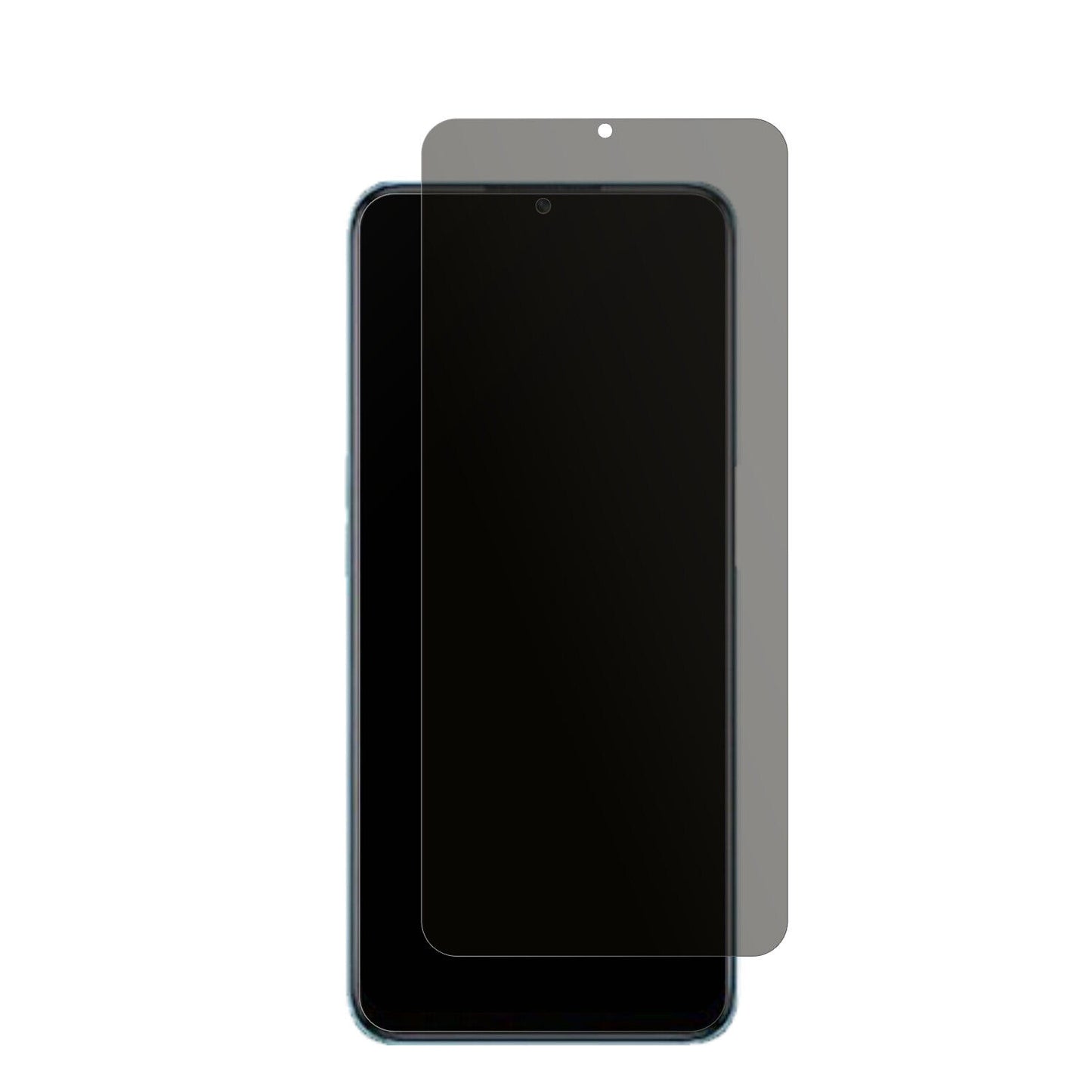 OPPOA56s mit aufgebrachtem dipos Displayschutz, der seitliche Einblicke blockiert
