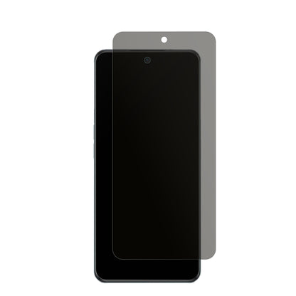 OppoA98 5G mit aufgebrachtem dipos Displayschutz, der seitliche Einblicke blockiert