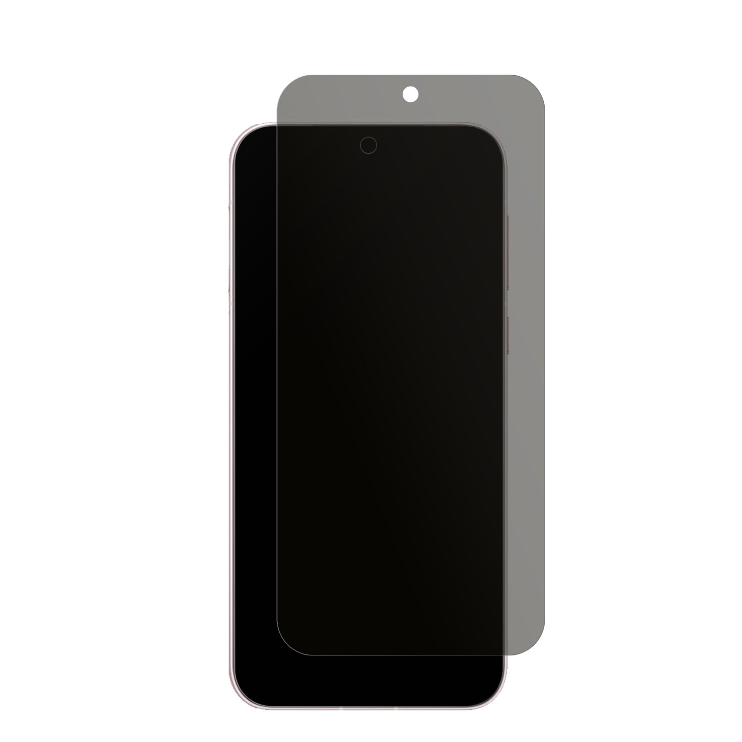 OppoFind X8 mit aufgebrachtem dipos Displayschutz, der seitliche Einblicke blockiert