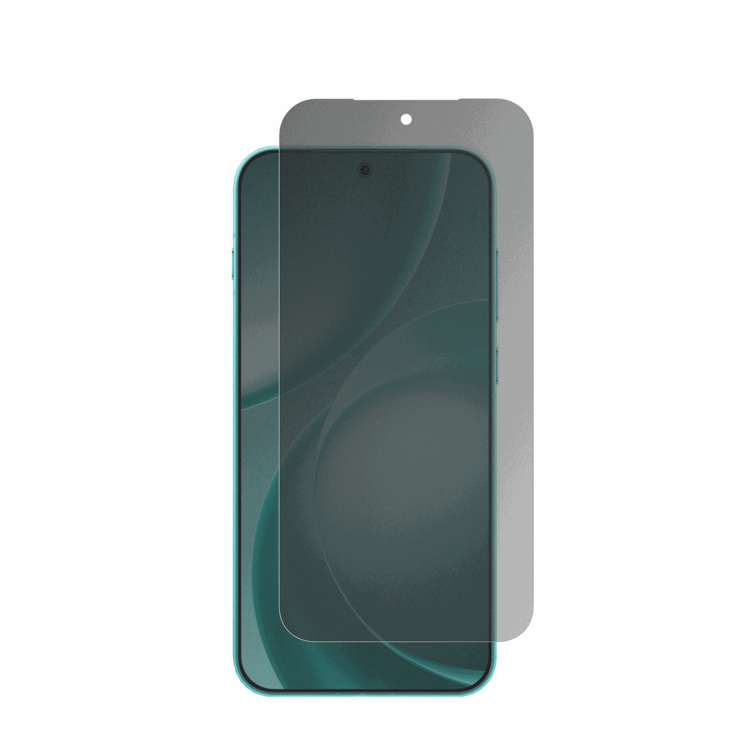 OppoFind X9s Pro mit aufgebrachtem dipos Displayschutz, der seitliche Einblicke blockiert