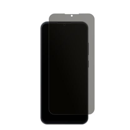 OscalFlat 1C mit aufgebrachtem dipos Displayschutz, der seitliche Einblicke blockiert