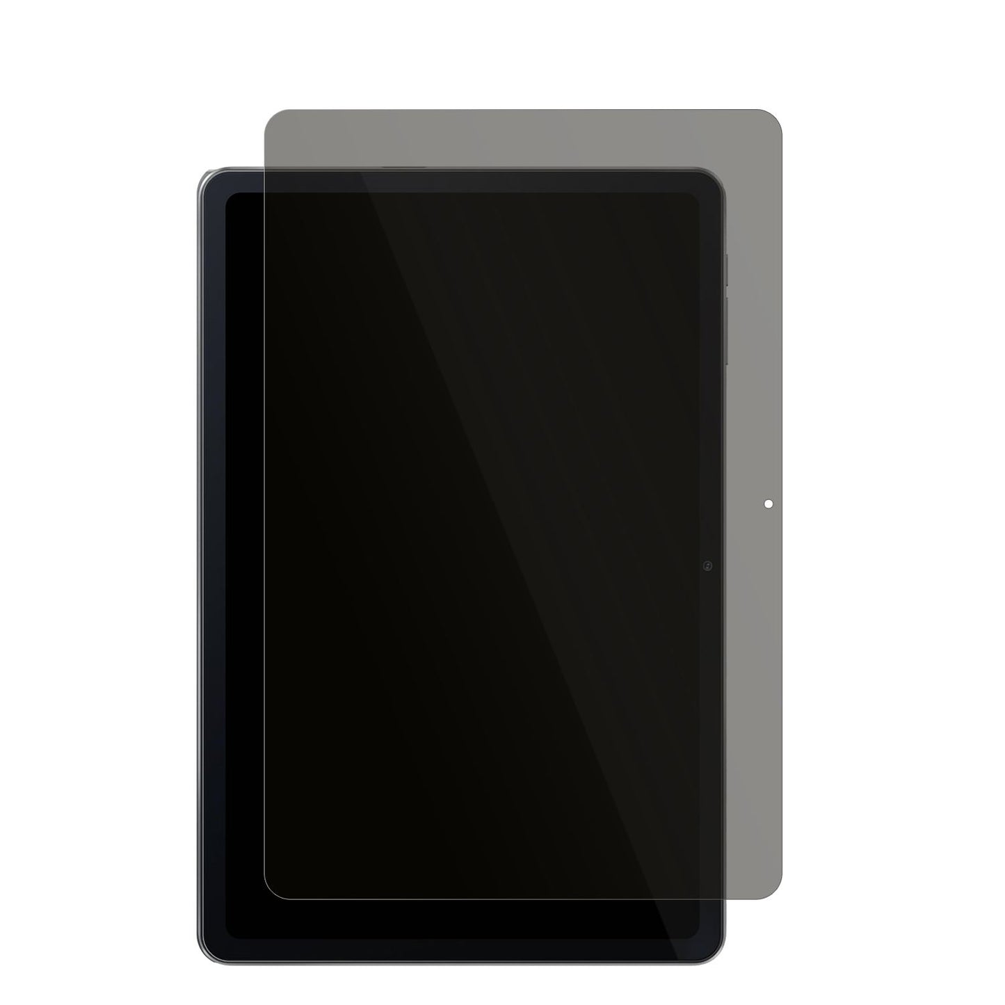 OscalPad 50 mit aufgebrachtem dipos Displayschutz, der seitliche Einblicke blockiert