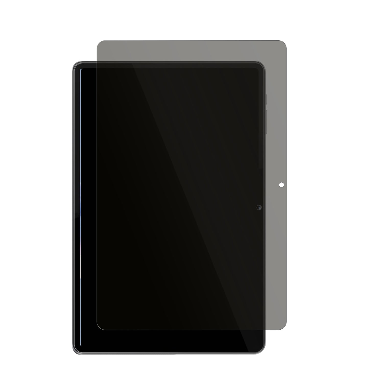 OukitelOT6 mit aufgebrachtem dipos Displayschutz, der seitliche Einblicke blockiert