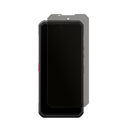 OukitelWP300 5G mit aufgebrachtem dipos Displayschutz, der seitliche Einblicke blockiert