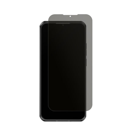 OukitelWP50 mit aufgebrachtem dipos Displayschutz, der seitliche Einblicke blockiert