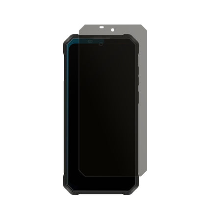 OukitelWP53 Pro mit aufgebrachtem dipos Displayschutz, der seitliche Einblicke blockiert