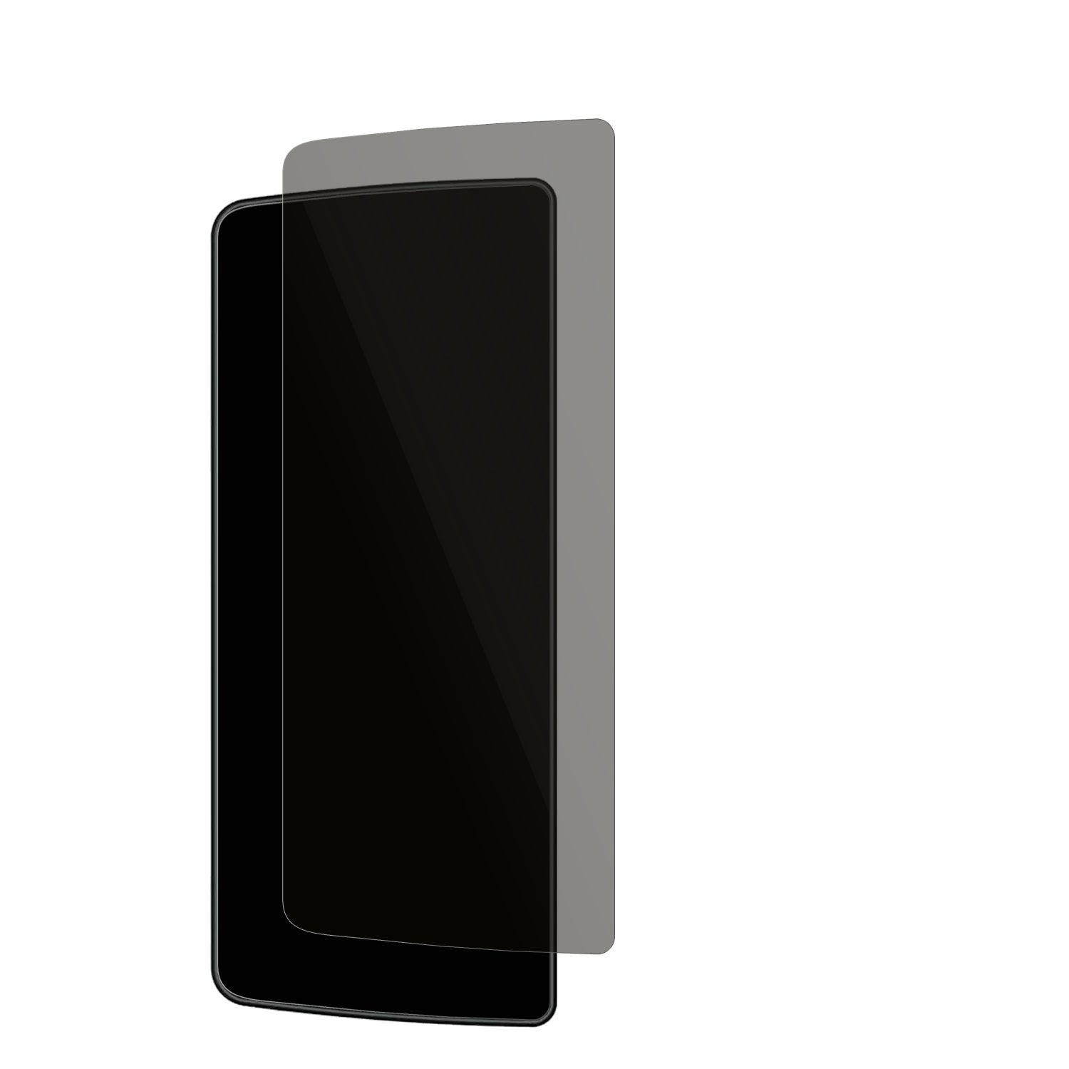 TaffioTal6500 F-48 mit aufgebrachtem dipos Displayschutz, der seitliche Einblicke blockiert