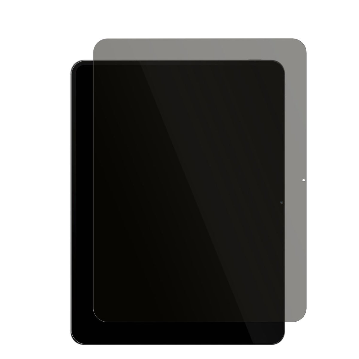 TeclastArtpad Pro 12.7 Zoll mit aufgebrachtem dipos Displayschutz, der seitliche Einblicke blockiert