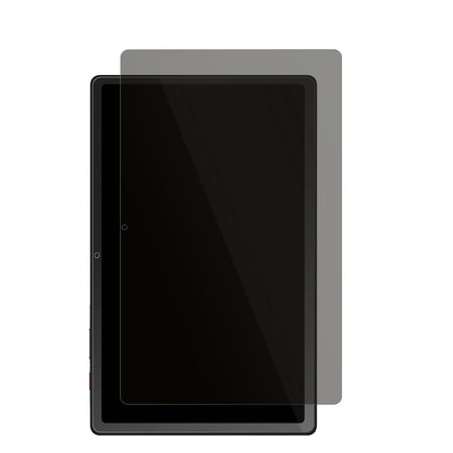 TelekomT Tablet mit aufgebrachtem dipos Displayschutz, der seitliche Einblicke blockiert