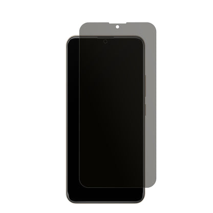 VivoY19 5G mit aufgebrachtem dipos Displayschutz, der seitliche Einblicke blockiert