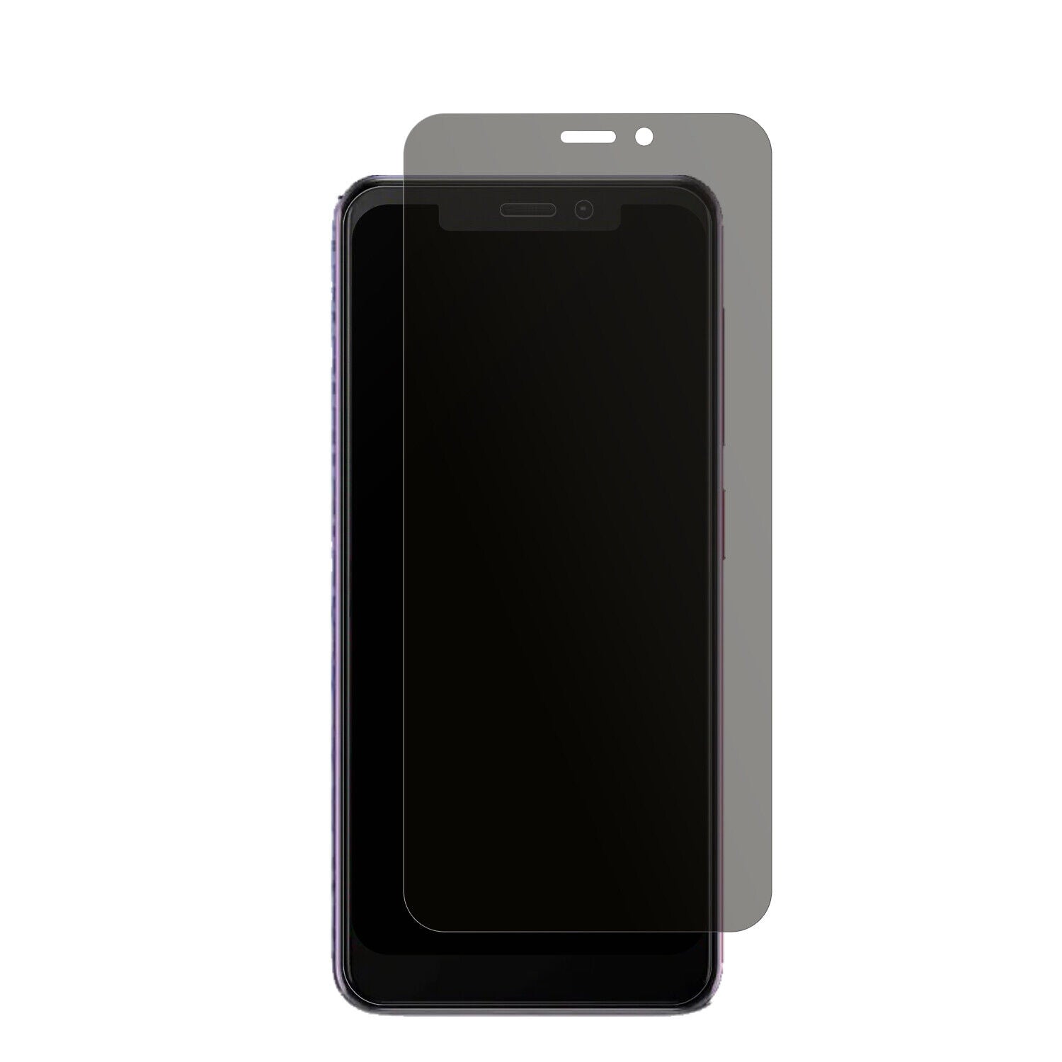 VodafoneSmart N10 mit aufgebrachtem dipos Displayschutz, der seitliche Einblicke blockiert